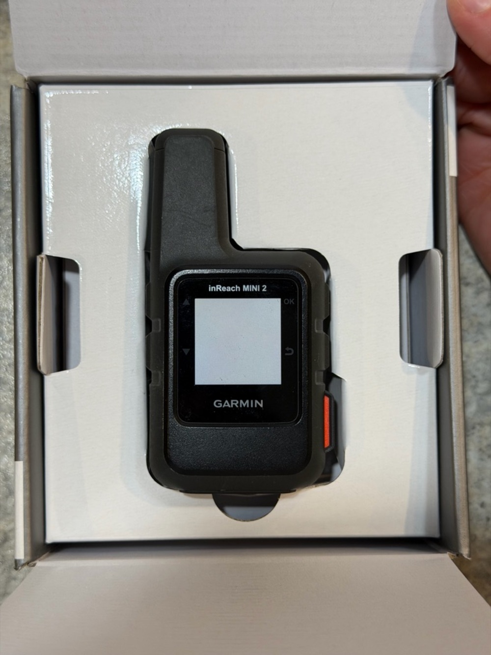 Black Garmin in reach mini 2